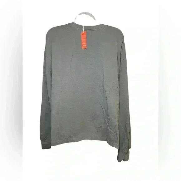 Sundry New NWT Gray Drapey Sweatshirt Size XL - Picture 4 of 6